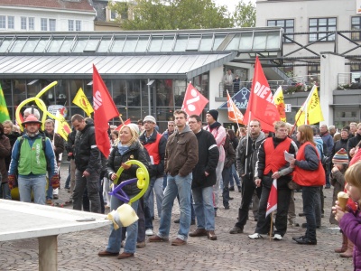 Demo gegen Atomkraft in Herford, 23.10.2010