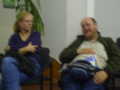 Silke Berger und Christopher Keene in Bielefeld