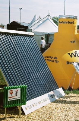 Wasserspeicher-Solarmodul