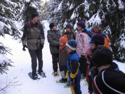 BUND-Kindergruppe Auf dem Ruhestein im Schnee