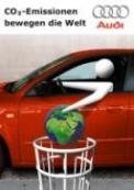 1. Platz: Audi: "Co2-Emissionen bewegen die Welt"  von Aleksandar Angelovski